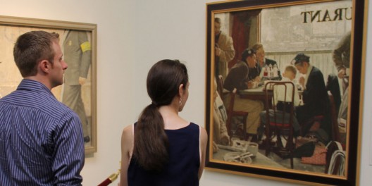 The Norman Rockwell painting titled Saying Grace has sold at an auction for a record $46 million