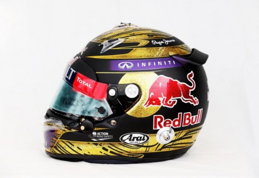 Sebastian Vettels Formula One helmet sells for record $118,000 at charity auction