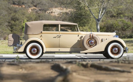 1934 Packard Twelve Convertible Sedan at Auctions America's Fort Lauderdale