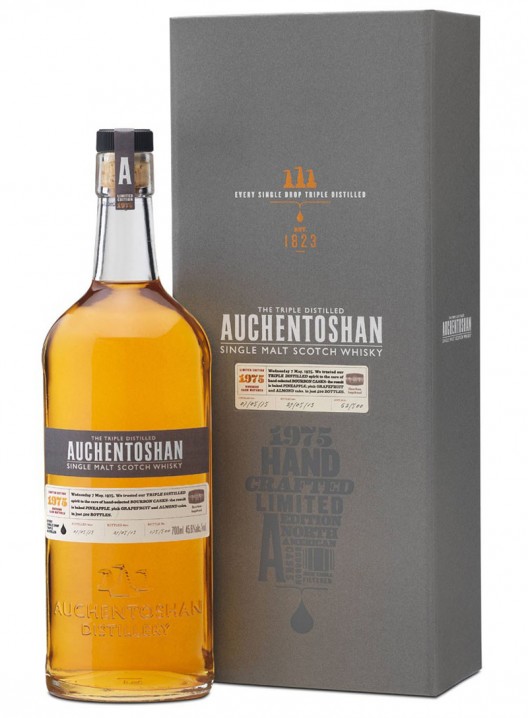 Auchentoshan Releases 1975 Vintage Single Malt Scotch Whisky