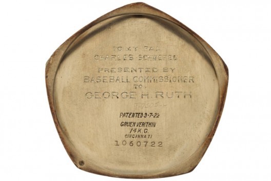 Babe Ruths Gruen Pocket Watch From 1923 Yankees World Series Up For Sale At Heritage Auctions