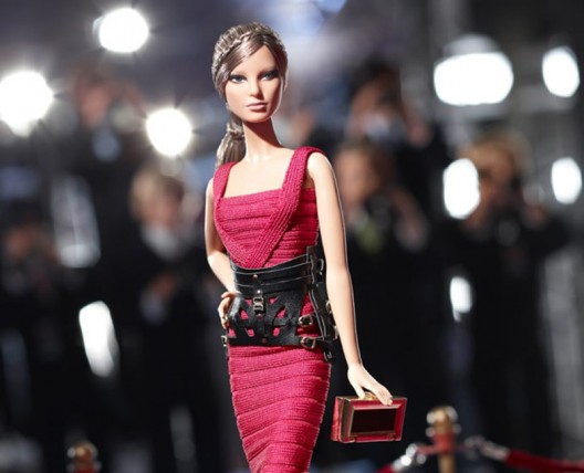 French fashion house Hervé Léger dresses up the humble Barbie doll