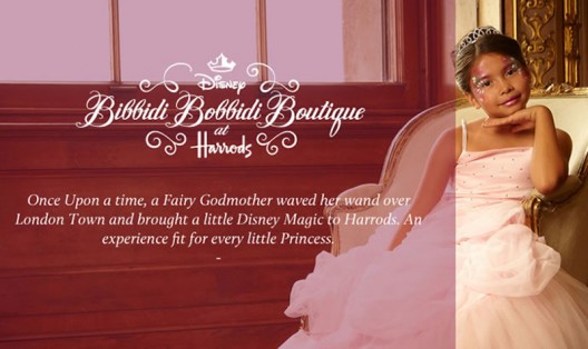 For £1,000 Your Child Can Become a Princess at Disney Bibbidi Bobbidi Boutique at Harrods