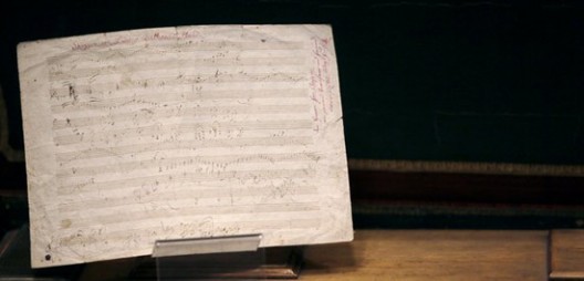 A page of Beethovens Manuscript may auction for $200,000