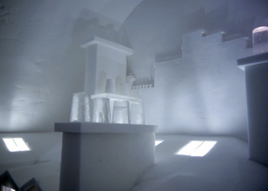 The new suite at Swedens iconic Icehotel transports you to the picturesque rooftops of Paris