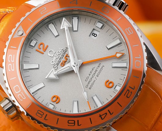 One of the brightest Omega ever, the limited edition Seamaster Planet Ocean Orange Ceramic
