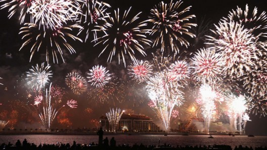 Dubai 2014 firework display breaks world record