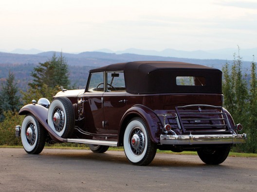 Original Dietrich 1932 Packard Twin Six Individual Custom Convertible Sedan
