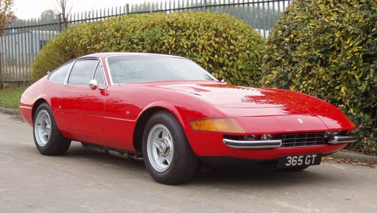 Ferrari 365 GTB/4 Daytona, with number 15569, will be auctioned by RM Auctions