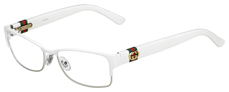 white gucci glasses frames