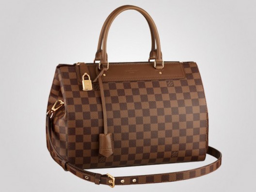 Louis Vuitton mens classic Greenwich now refashioned as Damier canvas handbag for women