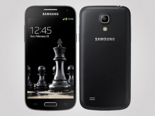 Special edition Samsung Black Galaxy S4 and S4 Mini with faux leather is exclusive to Russia