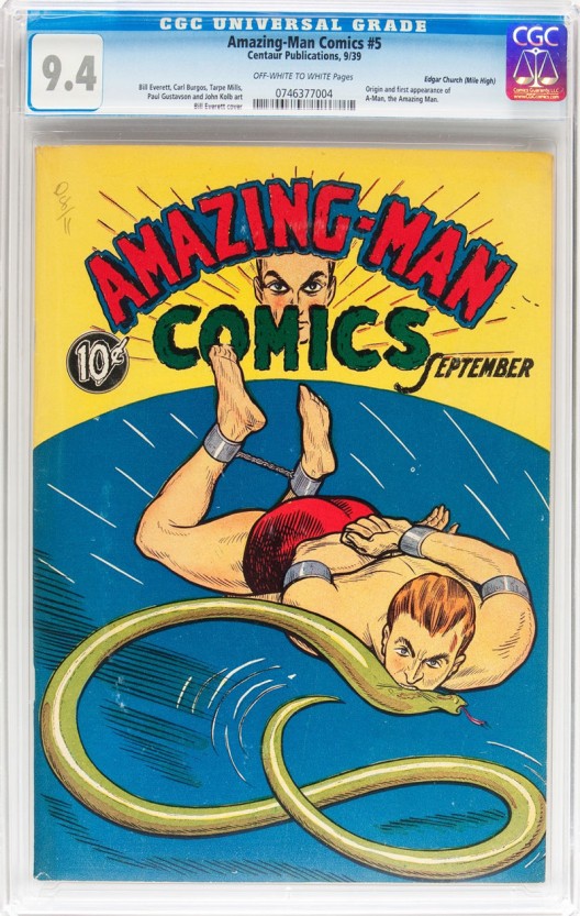 Vintage Comics Signature Auction in New York