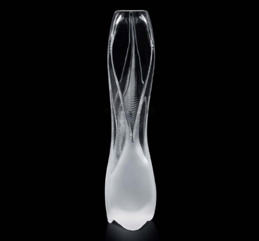 Zaha Hadid designs crystal vase collection for Lalique