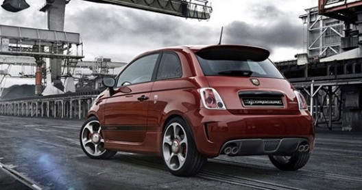 Abarth has unveiled at the Geneva Motor Show an improved version of the standard model Abarth 500