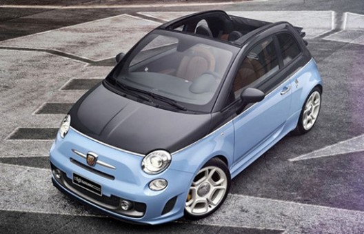 Abarth has unveiled at the Geneva Motor Show an improved version of the standard model Abarth 500