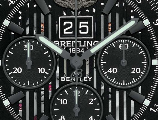 Breitling for Bentley 6.75 Chronograph Midnight Carbon watch pays tribute to the fastest Bentley