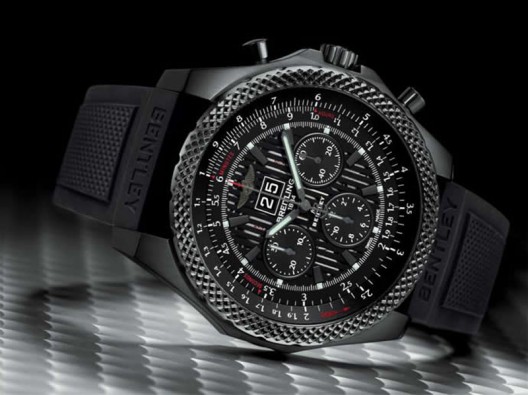 Breitling for Bentley 6.75 Chronograph Midnight Carbon watch pays tribute to the fastest Bentley