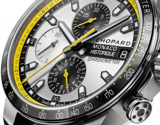2014 Chopard Grand Prix de Monaco Historique Chronograph comes in yellow and black