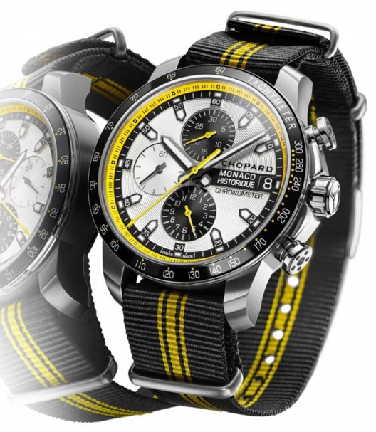 2014 Chopard Grand Prix de Monaco Historique Chronograph comes in yellow and black