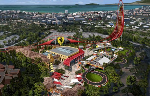 New Ferrari Land Theme Park Near Barcelona