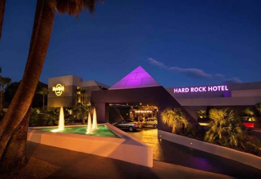 Hard Rock Hotel Palm Springs Opens Up By Smashing Guitars