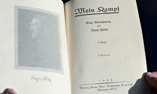 Mein Kampf copies signed by Hitler sold for $65, 000