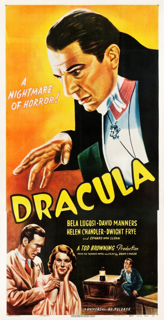 Rare Dracula Three Sheet Movie Poster May Scare Up Big Results