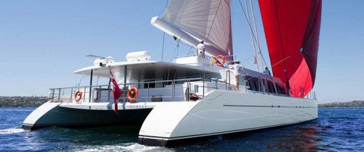 Buy Richard Branson's Necker Belle 105-Foot Sailing Catamaran With Open-Air Cinema