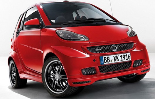 Smart ForTwo is again passed through the hands of people from Brabus