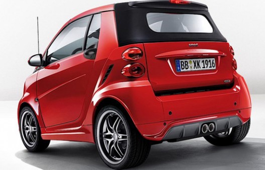 Smart ForTwo is again passed through the hands of people from Brabus