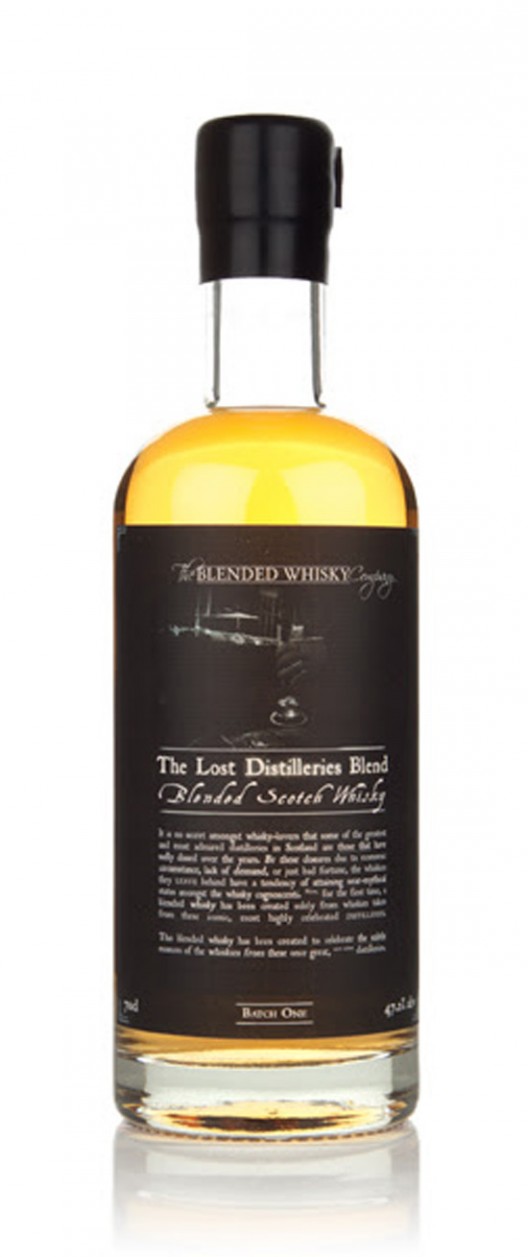 The Blended Whisky Company Wins World's Best Blended Whisky at World Whiskies Awards for The Lost Distilleries Blend.