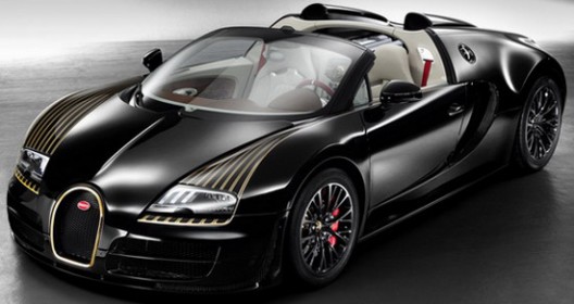 Veyron Grand Sport Vitesse Black Bess, made in honor of Bugatti Type 18 Black Bess