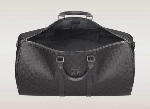 Louis Vuittons Damier Carbone Keepall travel bag gets a high tech makeover