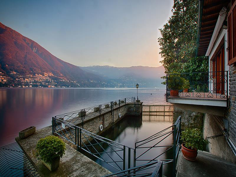 Beautiful Lakefront Villa On Lake Como In Italy.
