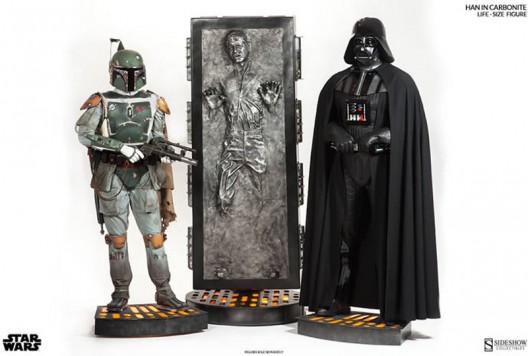 Complete your Star Wars collection with this life-size Han Solo in Carbonite replica on sale for $7000