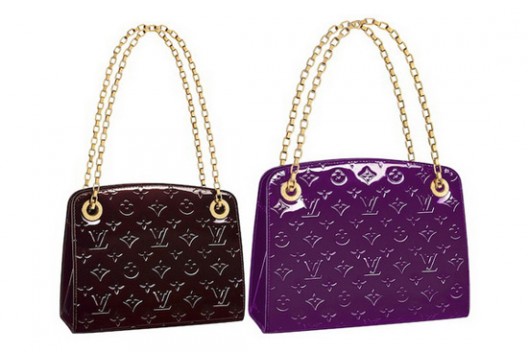 Louis Vuitton handbags Virginia, with Monogram Vernis décor, is designed for the lady