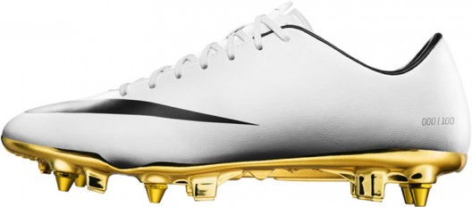 Nike Special Edition Gilded Football Boots For Cristiano Ronaldo