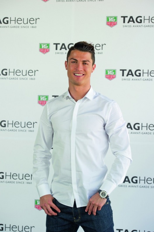 Christiano Ronaldo Is New TAG Heuer Brand Ambassador