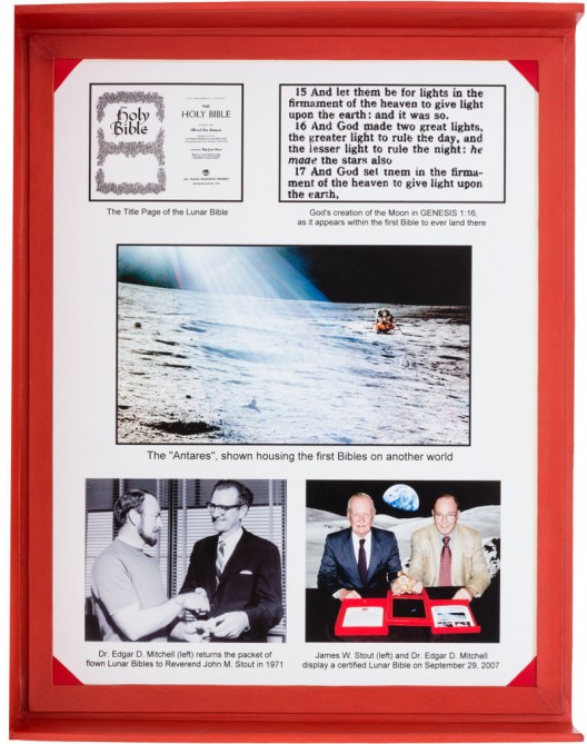 Complete 'Lunar Bible,' Flown To The Moon's Surface Aboard Apollo 14