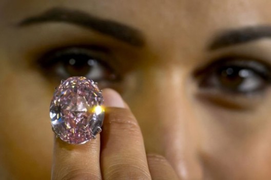 Pink diamond sells for record $46M at auction
