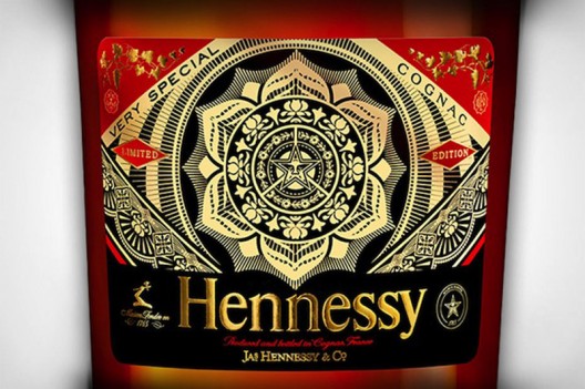 From street art to Cognac: Contemporary artist Shepard Fairey designs Hennessys latest limited edition V.S. bottle