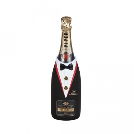 Famed French Champagne House Piper Heidsieck Debuts Limited Edition 'Black Tie' Bottle for Cannes Film Festival