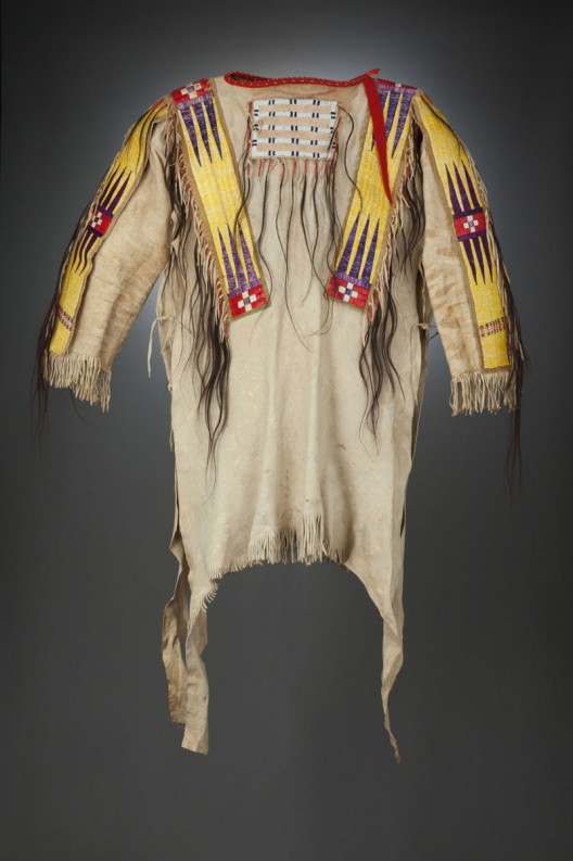 Plains Quilled War Shirt May Bring $40,000 In American Indian And Tribal Art Auction
