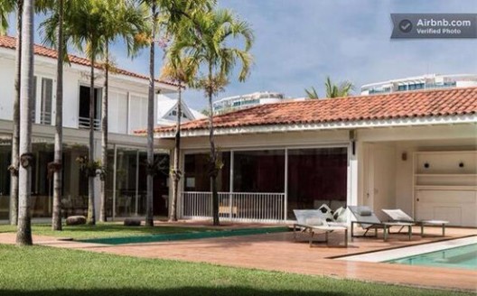 You can rent Ronaldinhos mansion for $15,000 a night