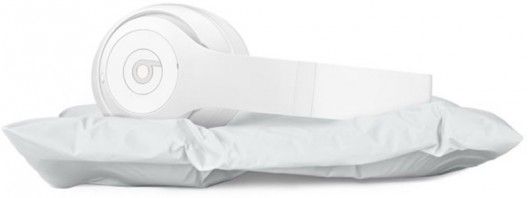 Beats and Snarkitecture collaborate to create limited edition ultra-minimal headphones and pillow