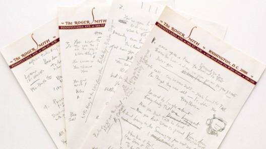 Bob Dylans Handwritten Manuscript Sold for Record $2 Million