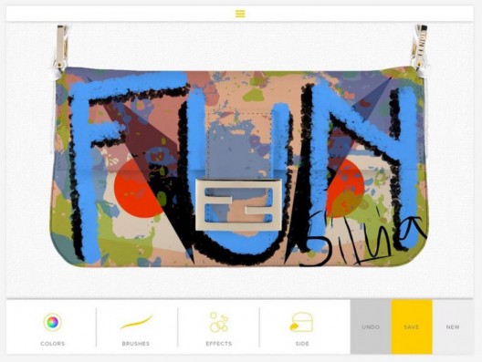 You Can Be the Artist With Fendis myBAGUETTE App