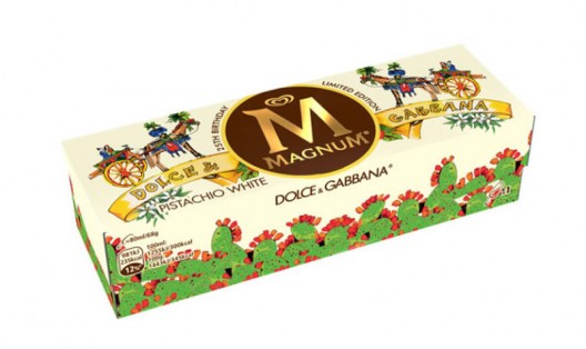 Magnum collaborates with Dolce and Gabbana for a limited edition designer icecream