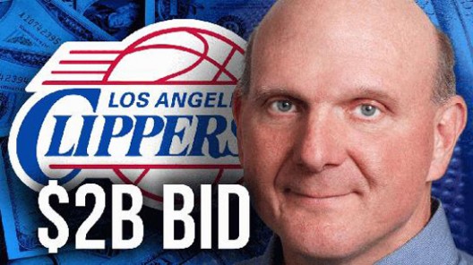 Steve Ballmer to buy Los Angeles Clippers basketball team